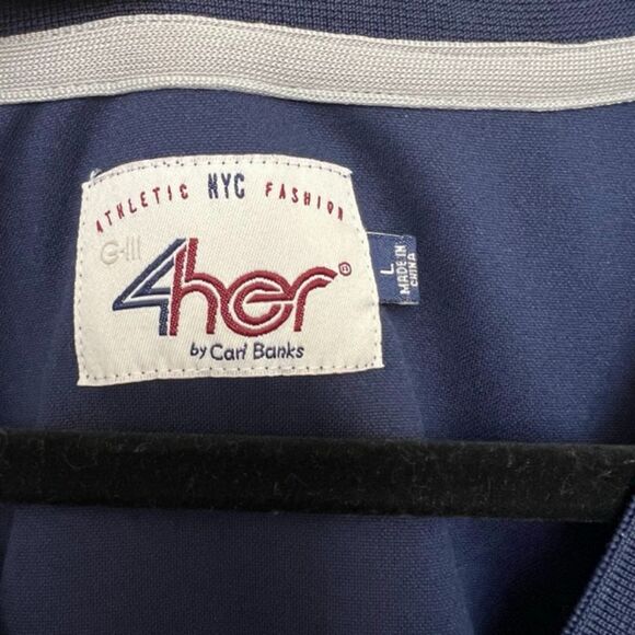 Penn State Nittany Lions Hockey Jersey - Vintage Style Navy & White -  Size L - Picture 4 of 4